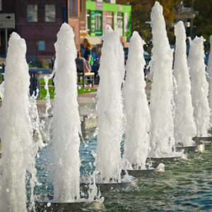 Water Cascade Jet Nozzle